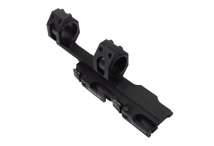 Tactical 1" / 30mm QD Double Ring Forward Scope Mount for 20mm Rail