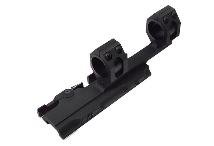 Tactical 1" / 30mm QD Double Ring Forward Scope Mount for 20mm Rail