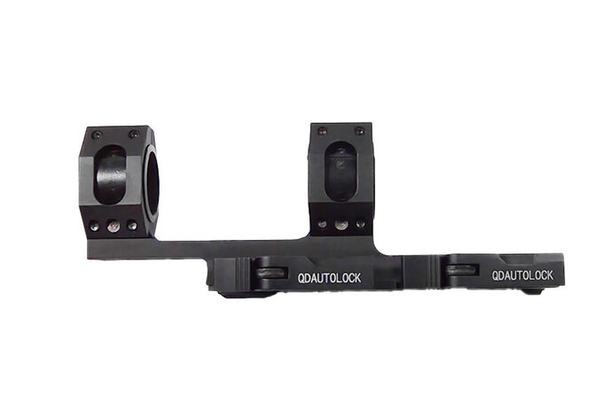 Tactical 1" / 30mm QD Double Ring Forward Scope Mount for 20mm Rail