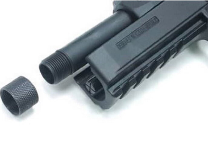 ASG Threaded Metal Outer Barrel for CZ P-09 GBB