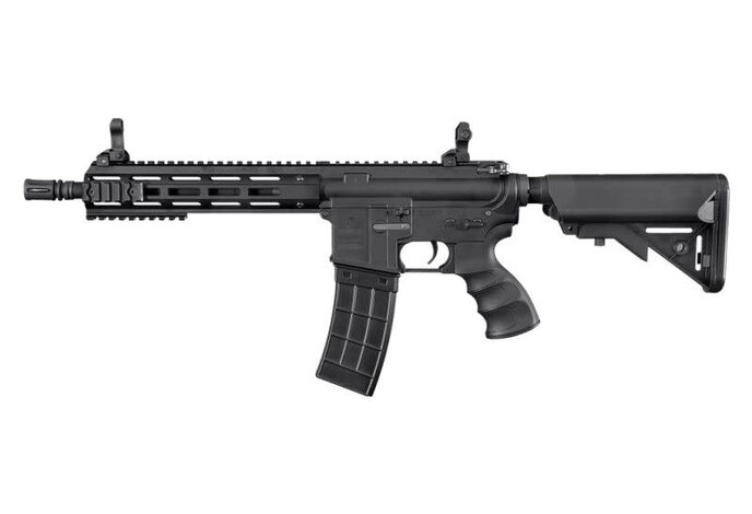 Tippmann M4 Recon CQB 9.5" M-LOK AEG Black with Battery and Charger