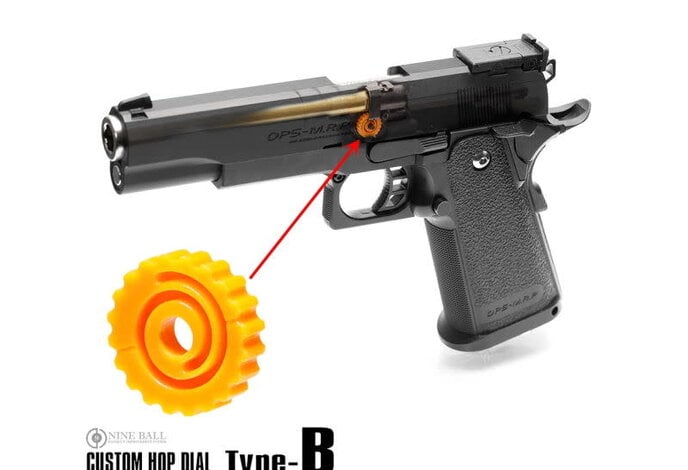 Nine Ball Custom 540 degree Hop Up Wheel, Type B for 5.1 Hi Capa