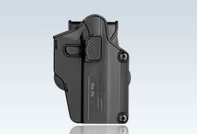 Amomax Multi-Fit Tactical Holster Right Hand Black