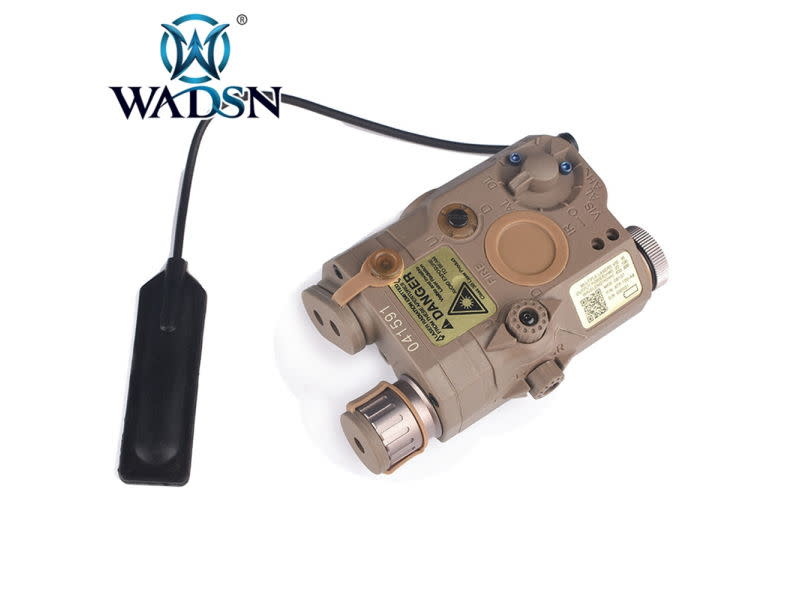 LA-PEQ15 Red Laser / LED Light (175 Lumen ) Aiming Device