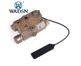 LA-PEQ15 LED Light / Green Laser Aiming Device Dark Earth