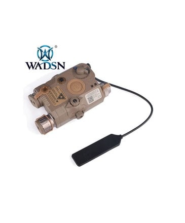 Airsoft Extreme LA-PEQ15 LED Light/IR/Green Laser Aiming Device Dark Earth
