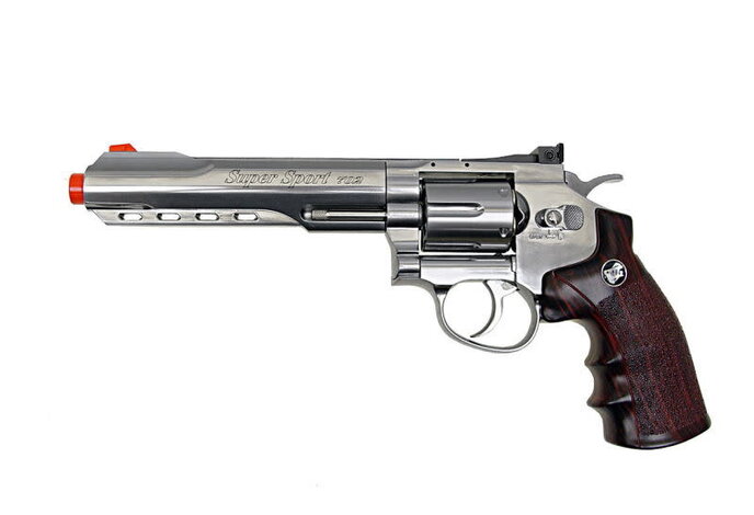 Win Gun Full Metal CO2 6 Shot Revolver 6"