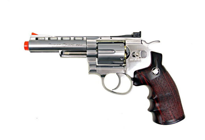 Win Gun Full Metal CO2 6 Shot Revolver 4"