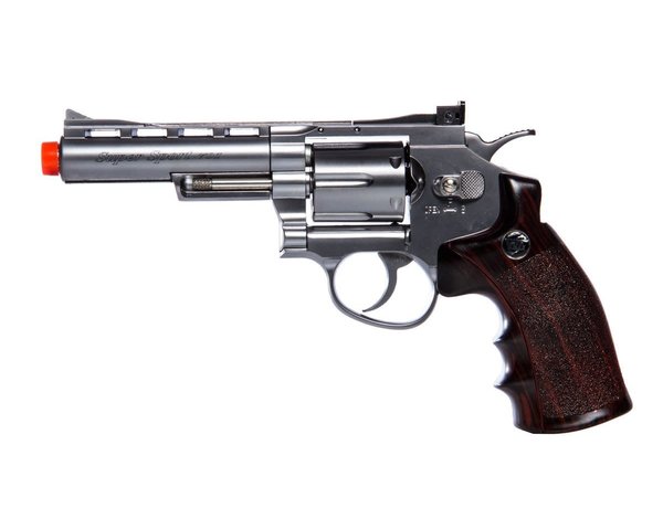 Win Gun Win Gun Full Metal CO2 6 Shot Revolver 4"