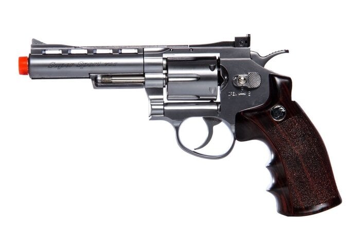 Win Gun Full Metal CO2 6 Shot Revolver 4"