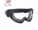 Rothco Over the Glasses Tactical Goggles, ANSI Rated, Clear Lens