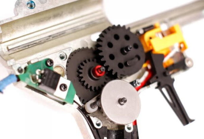 Prometheus Gear Spacer Shim Set for Krytac (3.0mm/3.5mm)