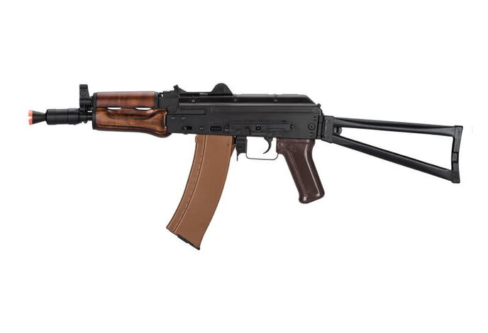 LCT Airsoft AKS74U AK74 AEG with Real Wood Foregrip