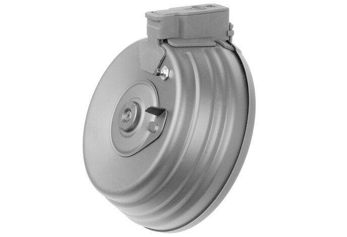 CYMA AK motorized steel drum magazine, 2500 rd