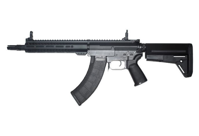 CYMA Platinum MK47 QBS Airsoft AEG Rifle 10" M-LOK with Waffle Magazine