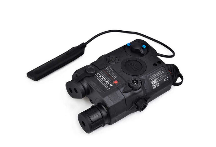 LA-PEQ15 LED light / Green Laser Aiming Device Black