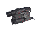 LA-PEQ15 LED light / Green Laser Aiming Device Black