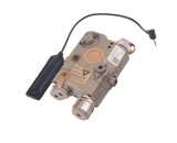 LA-PEQ15 LED Light / Green Laser Aiming Device Dark Earth