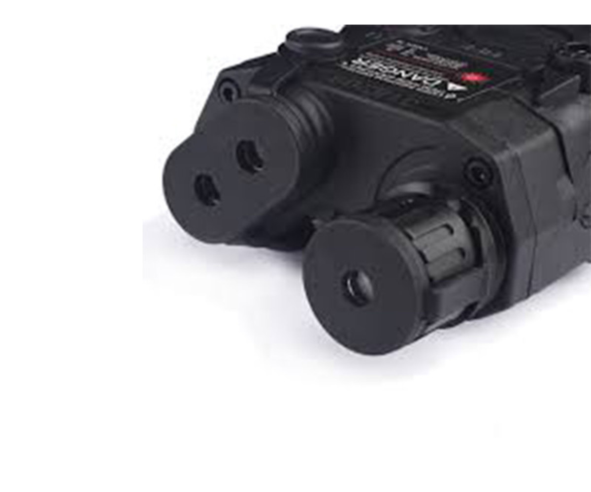  ACTIONUNION Airsoft PEQ-15 IR Laser + Visible Red