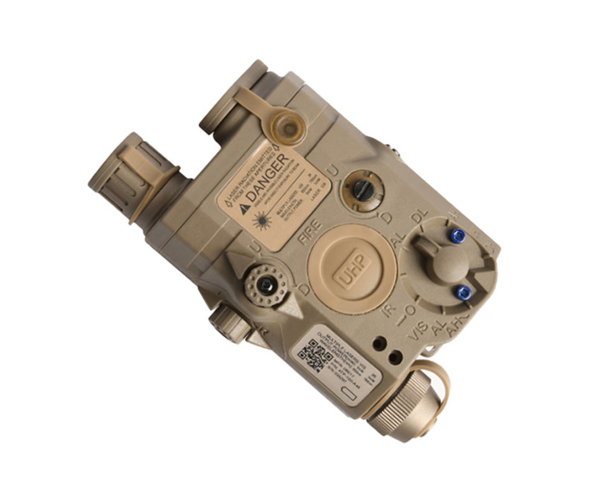 Tactical LA5C PEQ-15 Red Dot Laser Sight Device LED Flashlight IR ATPIAL  Airsoft
