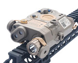 LA-PEQ15 LED light/IR/red laser Aiming Device