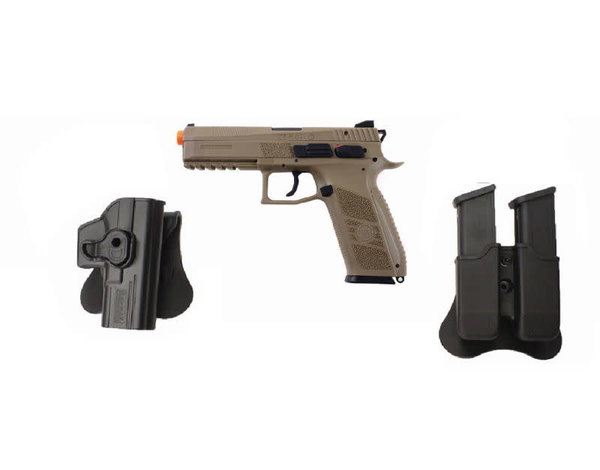 ASG ASG CZ P-09 Gunfighter package, black