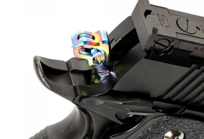 Nine Ball HI CAPA 5.1 4.3 Custom Hammer Rainbow Hexa Heat Gradation