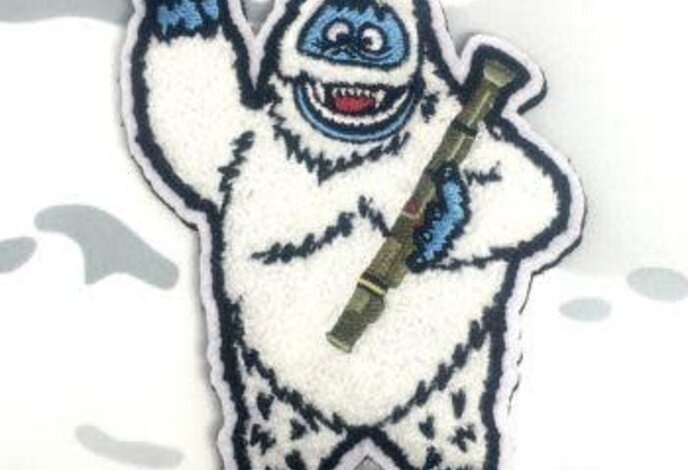 Tactical Outfitters Bumble the Abominable Christmas Morale Patch