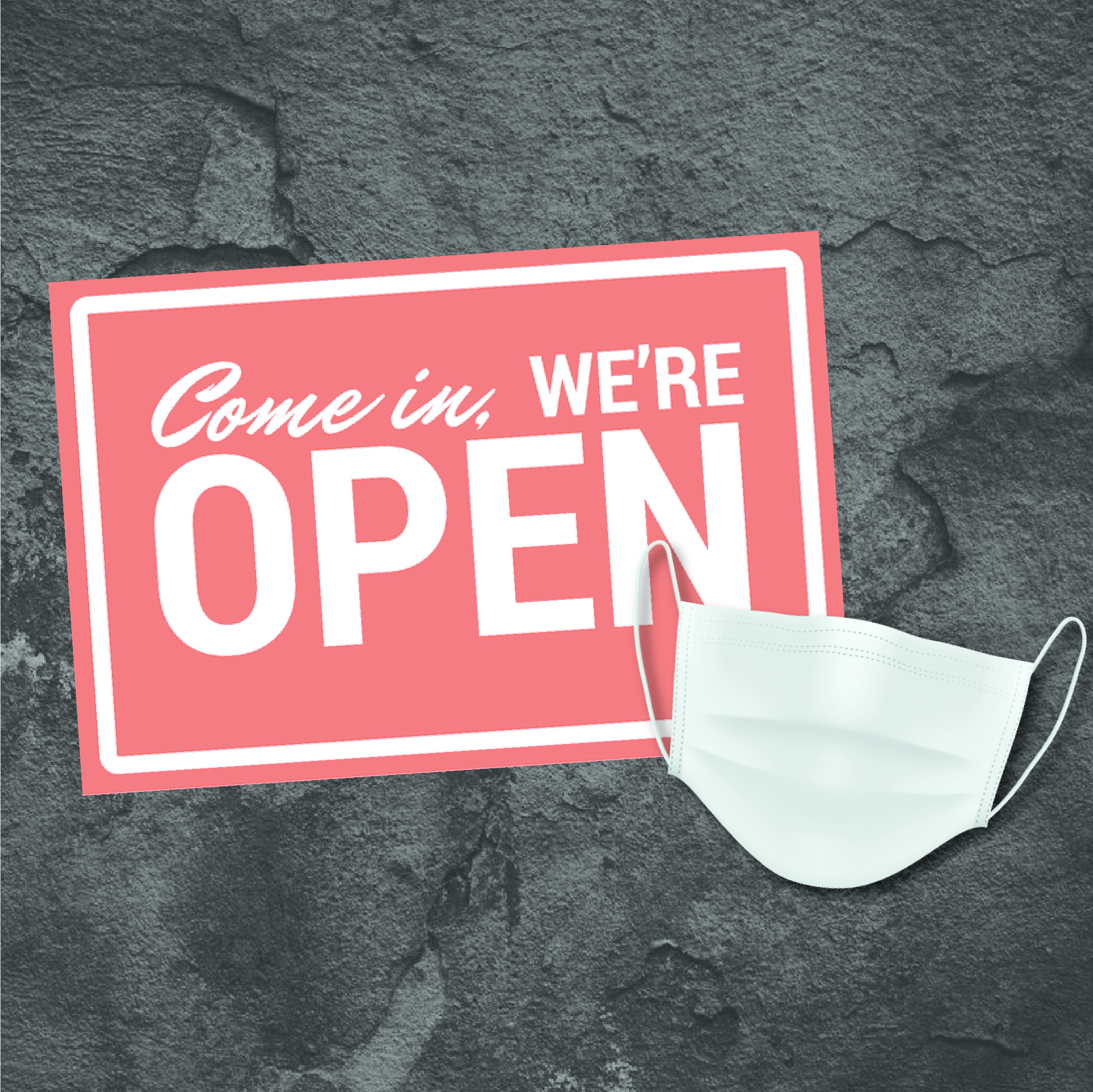 We Are OPEN for Walk-Ins!