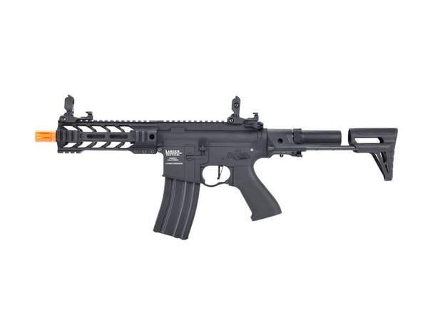 Lancer Tactical Lancer Tactical GEN2 M4 Enforcer Proline 7" Battle Hawk PDW Low FPS Metal Rifle Black