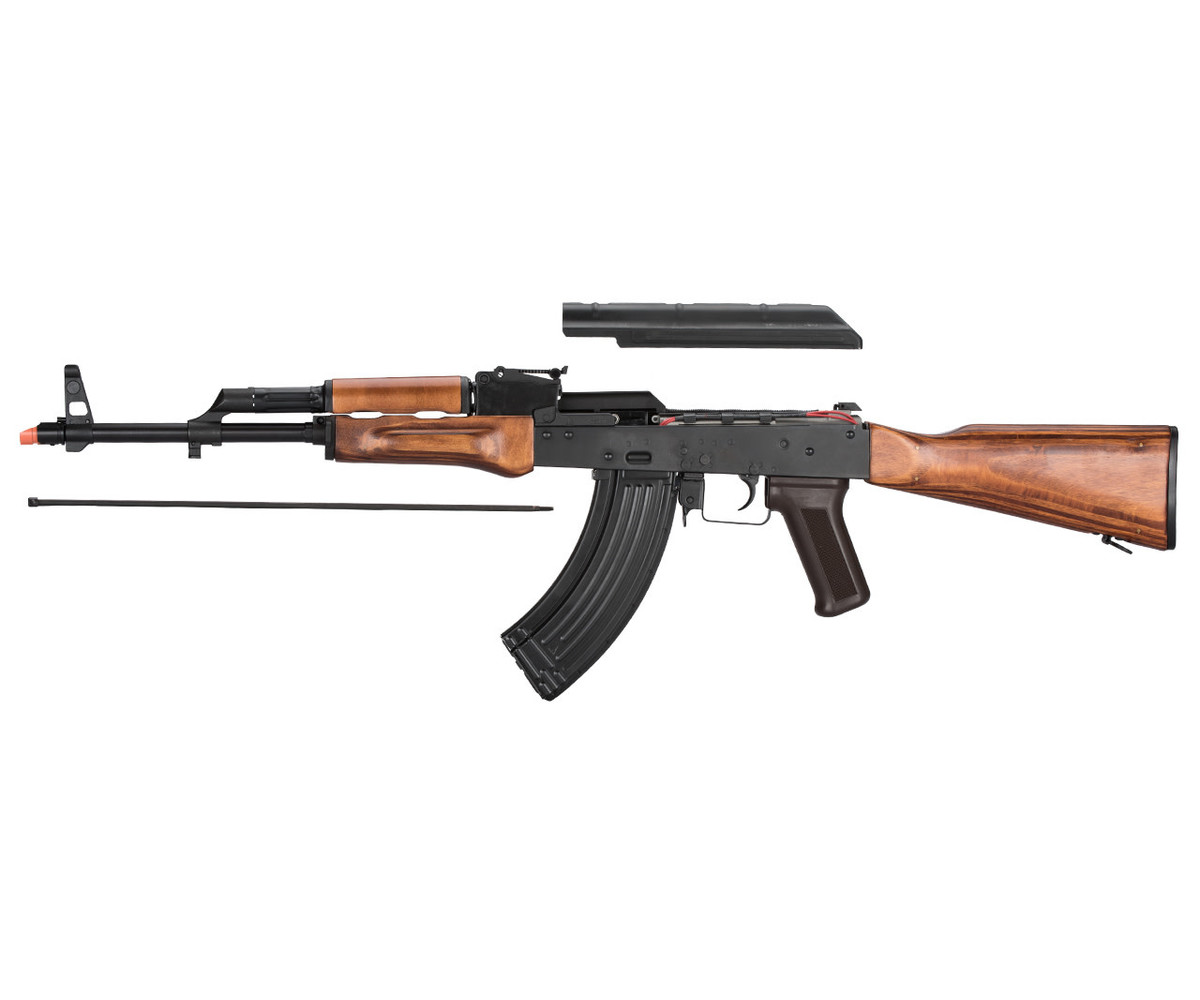 LCT Airsoft AK47 LCKM AR AEG with Real Wood Furniture - Airsoft Extreme