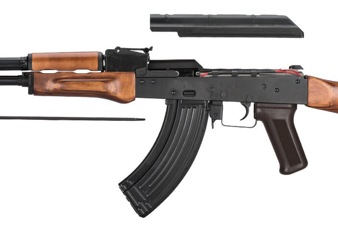 LCT Airsoft AK47 LCKM AR AEG with Real Wood Furniture