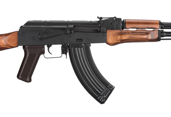 LCT Airsoft AK47 LCKM AR AEG with Real Wood Furniture
