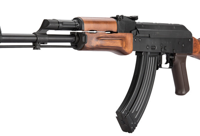 LCT Airsoft AK47 LCKM AR AEG with Real Wood Furniture