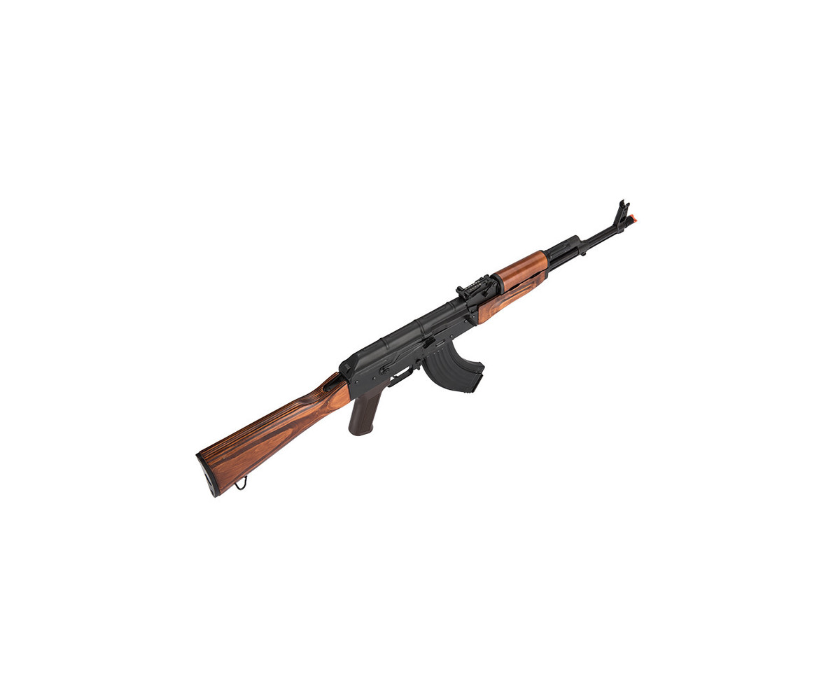 LCT AEG AK LCKM AIRSOFT RIFLE WOOD / BLACK