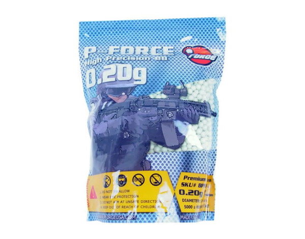 Prima USA P-Force 0.20g Super Premium Night Glow Tracer BBs 5000ct Green