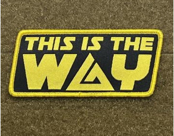 Tactical Outfitters Tactical Outfitters This Is The Way - BJJ - Morale Patch