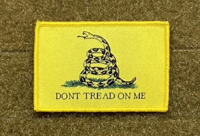 Tactical Outfitters Gadsden Flag - Don't Tread On Me - Woven Morale Patch
