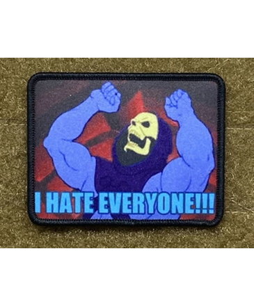 Tactical Outfitters Tactical Outfitters I Hate Everyone! - Skeletor - Morale Patch