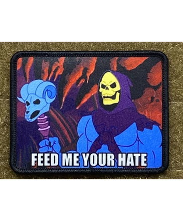 Tactical Outfitters Tactical Outfitters Feed Me Your Hate - Skeletor - Morale Patch