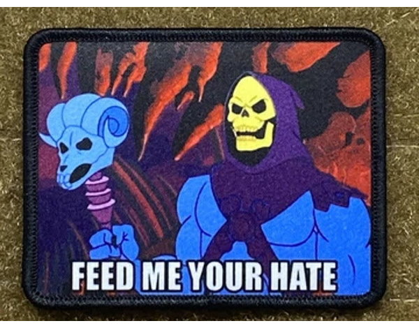 Tactical Outfitters Tactical Outfitters Feed Me Your Hate - Skeletor - Morale Patch