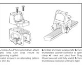 AEX Riser Mount for RMR Red Dot Sight Black
