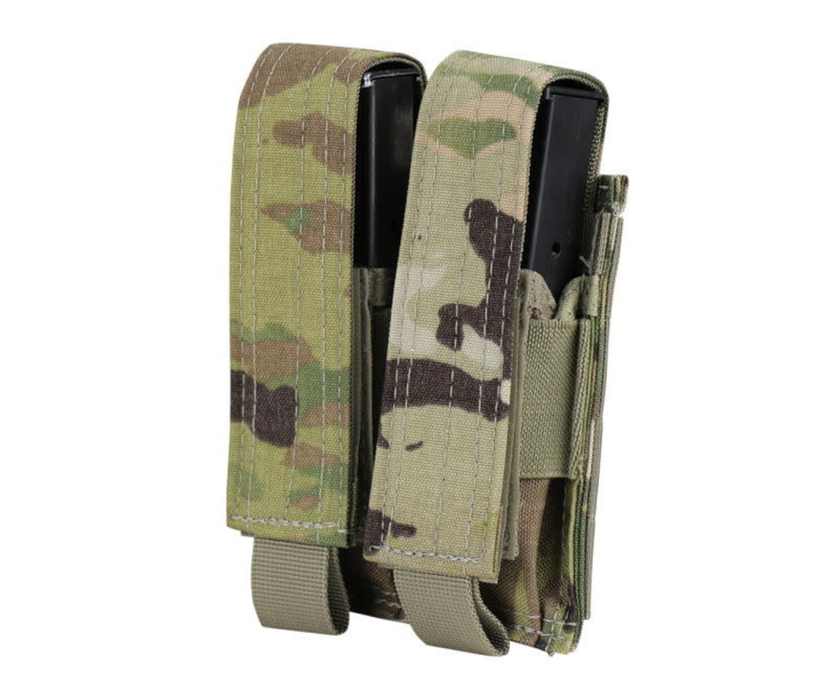 Condor OD Green MA23 MOLLE PALS Double Stack Pistol Magazine Tool Pouch Holster 