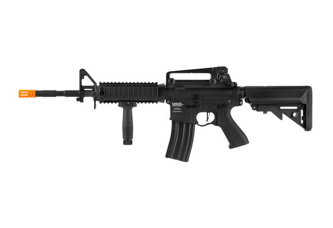 Lancer Tactical GEN2 M4 RIS Metal Body High Velocity Rifle Black