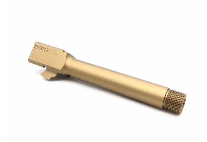 Pro-Arms 14mm CCW Threaded Barrel for Umarex Glock G17 GEN3 / GEN4 Gold