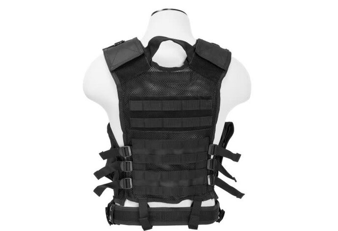 NcStar Adult Crossdraw Tactical Vest MED - 2XL