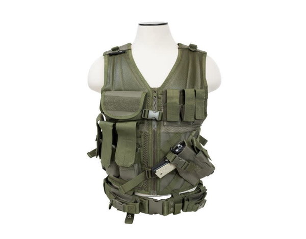 NcStar NcStar Adult Crossdraw Tactical Vest MED - 2XL
