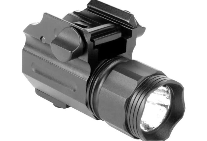 AimSports Subcompact 330 Lumen Pistol Light with  QRM Color Filters