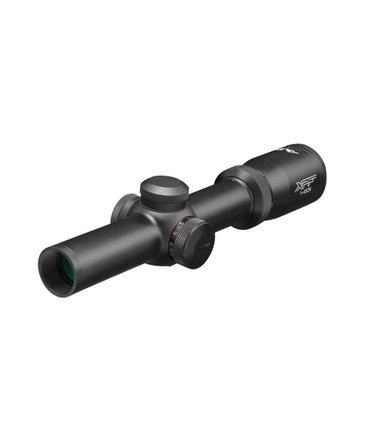 Aimsports AimSports XPF Series 1-4X24mm FFP Tri-Illuminated Mil-Dot Reticle Riflescope with Rings