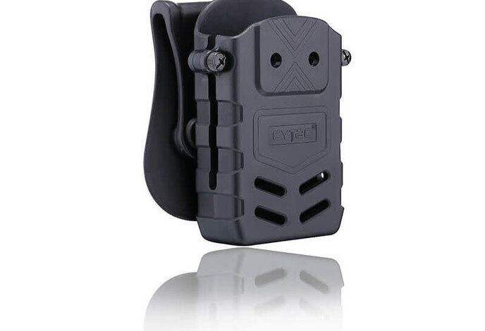 Cytac AR-15 / M16 Hard Shell Rifle Magazine Pouch with Waist Paddle